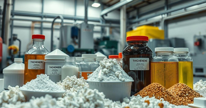 Espessantes Químicos Eficientes para Diversas Indústrias Espessantes Químicos Eficientes para Diversas Indústrias
